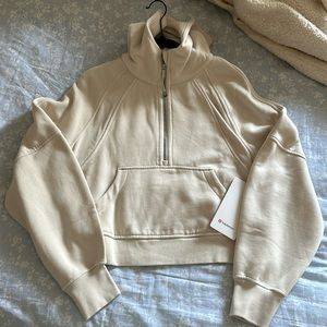 Lululemon 1/2 Zip Oversized Scuba Hoodie